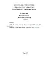 Konspekts 'Jaunie mediji', 1.