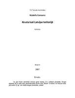 Referāts 'Krusta kari Latvijas teritorijā', 1.