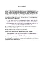 Konspekts 'Kas ir grēks?', 1.