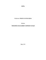 Referāts 'Sabiedrības ekonomiskās veidošanās teorijas', 1.