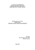 Referāts 'CSDD reklāmas kampaņas analīze', 1.