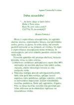 Eseja 'Dabas aizsardzība', 1.