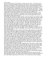 Eseja 'Sports and too Much Money', 1.