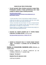 Konspekts 'Uzdevumi par Ojāra Vācieša dzeju', 1.