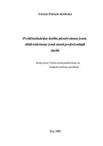 Konspekts 'Problēmsituācijas tiesību piemērošanas jomā', 1.