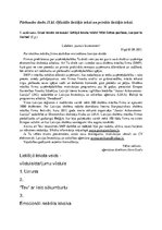 Paraugs 'Oficiālie lietišķie teksti un privātie lietišķie teksti', 1.