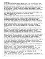 Eseja 'The Six Day (1967) War', 1.