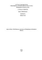 Referāts 'Bezatzīmju vērtēšanas aktuālas problēmas mūsdienu skolā', 1.