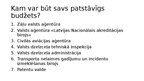 Prezentācija 'Valsts pārvaldes institucionālās sistēmas problēmas', 10.