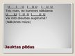 Prezentācija 'Metrika un piemēri no Aspazijas krājuma "Sarkanās puķes"', 7.