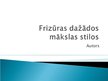 Prezentācija 'Frizūras dažādos mākslas stilos', 1.