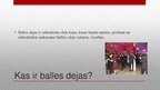 Prezentācija 'Balles dejas', 2.