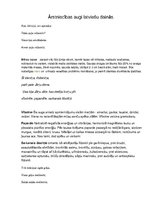 Konspekts 'Ārstniecības augi latviešu dainās', 1.