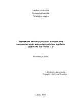 Diplomdarbs 'Sabiedrisko attiecību speciālista komunikatīvā kompetence darbā ar klientiem uzt', 1.