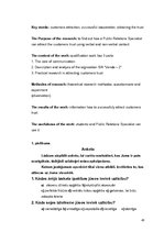 Diplomdarbs 'Sabiedrisko attiecību speciālista komunikatīvā kompetence darbā ar klientiem uzt', 43.
