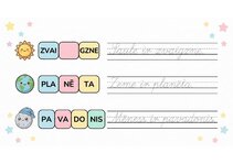 Prezentācija 'Latviešu valodas rakstīšanas uzdevumi 1.–2. klasei', 10.