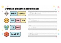 Prezentācija 'Latviešu valodas rakstīšanas uzdevumi 1.–2. klasei', 12.