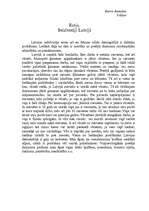 Eseja 'Iedzīvotāji Latvijā', 1.