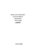 Konspekts 'Ogleklis', 1.