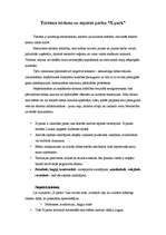 Konspekts 'Tūrisma ietekme uz atpūtas parku "X park"', 2.