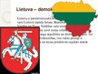 Prezentācija 'Demokrātja un diktatūra Latvijā, Lietuvā, Iegaunijā un Korejā', 9.