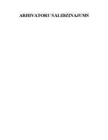 Konspekts 'Arhivatoru salīdzinājums', 1.