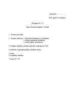 Konspekts 'Sporta stundu konspekti vidusskolai', 1.