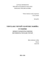 Referāts 'Viduslaiku sieviešu klosteru darbība un nozīme', 1.