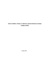 Referāts 'Gaisa kvalitātes, trokšņa un atkritumu apsaimniekošanas situācija Liepājas pilsē', 1.
