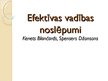 Konspekts 'Kenets Blančards, Spensers Džonsons - "Efektīvas vadības noslēpumi"', 6.