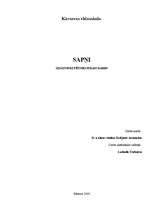 Referāts 'Sapņi', 1.