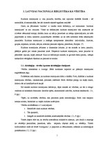 Referāts 'Latvijas Nacionālā bibliotēka kā vērtība', 1.