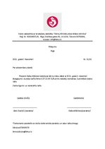 Konspekts 'Rīkojums', 1.