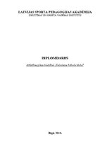 Diplomdarbs 'Attīstības plāns biedrībai "Valmieras futbola klubs"', 1.