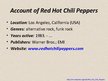 Prezentācija 'Red Hot Chili Peppers', 2.