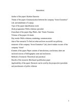 Diplomdarbs 'Komunikācija starp SIA "Avon Cosmetics" un liepājniekiem', 3.