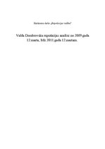 Konspekts 'Valda Dombrovska reputācijas analīze', 1.