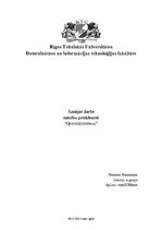 Prakses atskaite 'Operētājsistēmas 3. mājas darbs', 1.