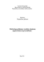 Referāts 'Mārketinga pētījumu rezultātu ziņojuma sagatavošana un prezentēšana', 1.