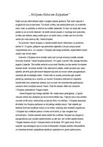 Eseja 'Veltījums Oskaram Kalpakam', 1.