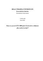 Referāts 'Pozas un pauzes LTV1 2008.gada 12.novembra raidījumā "Kas notiek Latvijā?"', 1.
