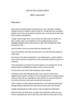 Konspekts 'Artūra tēls J.Poruka stāstā "Pērļu zvejnieks"', 1.