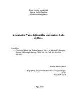 Konspekts 'Varas leģitimitāte un robežas: Loks un Ruso', 1.