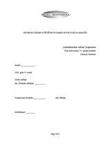 Referāts 'Pirmsskolas izglītības nozares analīze', 1.