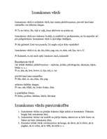 Konspekts 'Izsauksmes vārdi', 1.