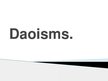 Prezentācija 'Daoisms', 1.