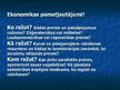 Prezentācija 'Ekonomikas priekšmets un būtība', 15.