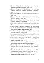 Referāts 'Eiropas sociālā politika', 59.