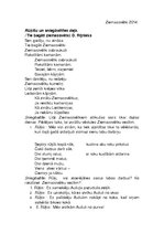 Konspekts 'Vēstules Ziemassvētku vecītim', 1.