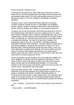 Konspekts 'Ernests Hemingvejs "Sirmgalvis un jūra"', 1.